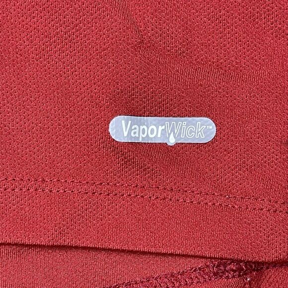 The North Face Polo Shirt Mens Red Extra Large Vapor Wick Large Outdoor‎ Adult - Picture 3 of 11